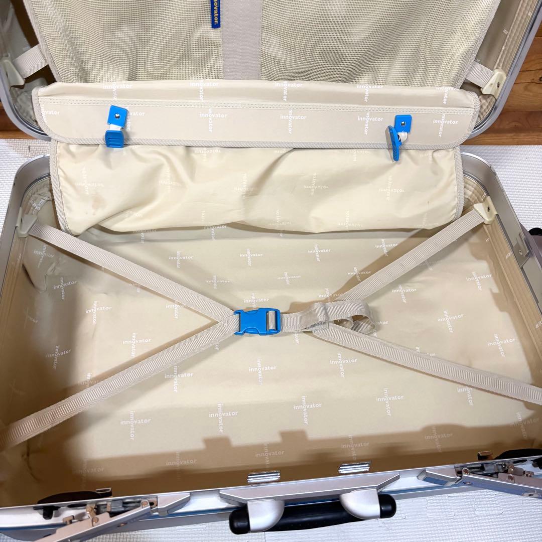 innovator イノベーター スーツケース 90L シルバー TASロック