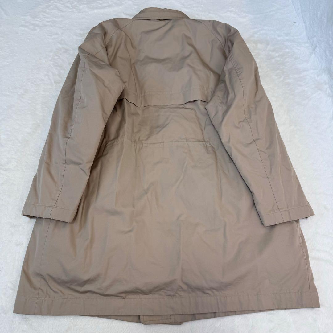 美品✨バーバリー　ステンカラーコート　ノバチェック　ライナー付き　ベージュ　S