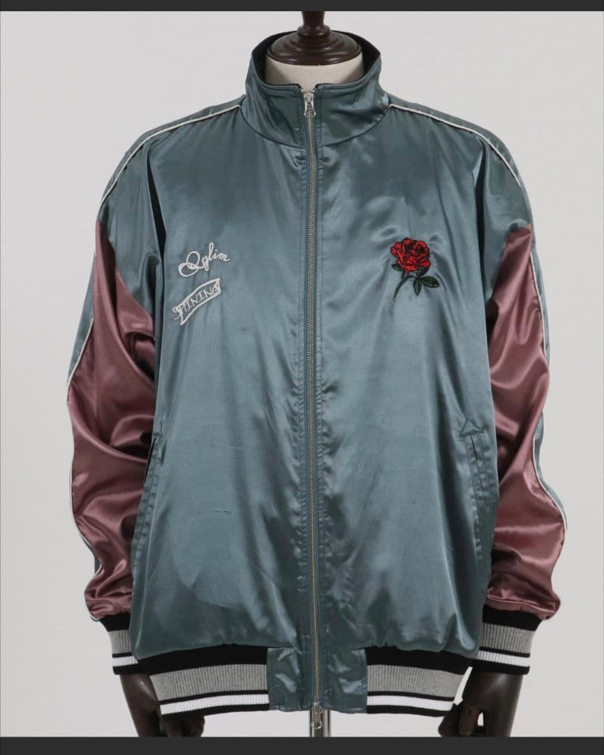 Stand collar souvenir jacket スーベニアジャケット