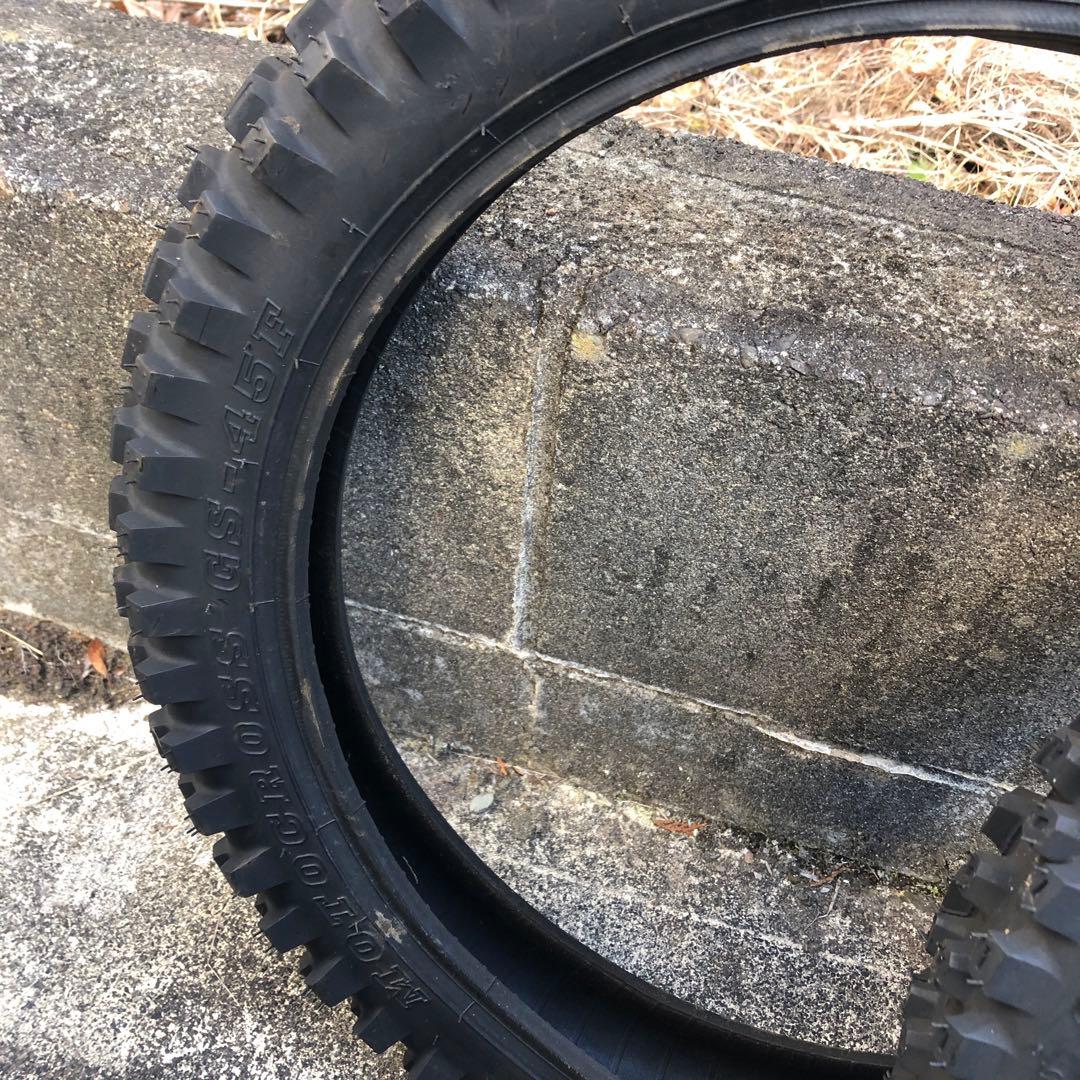 DUNLOP GEOMAX MX52F オフロードタイヤセット