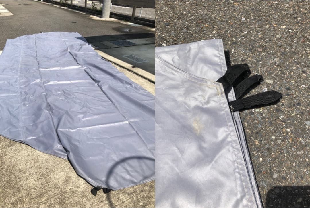 【ネネ】DOD　タケノコテント グランドシート ポール テーブルセット