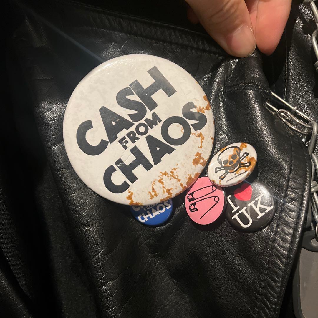 レザーコート　パンク　鋲　スタッズ　UK カスタム　一点物　オリジナル