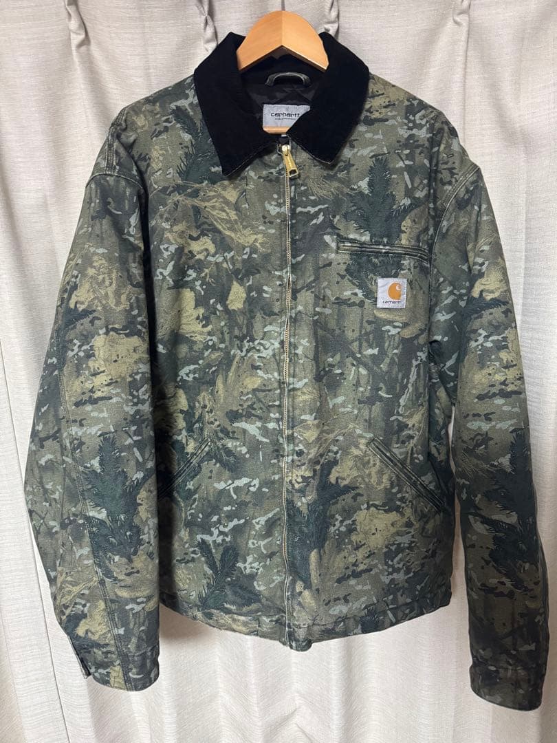 Carhartt 迷彩柄 デトロイトジャケットXL