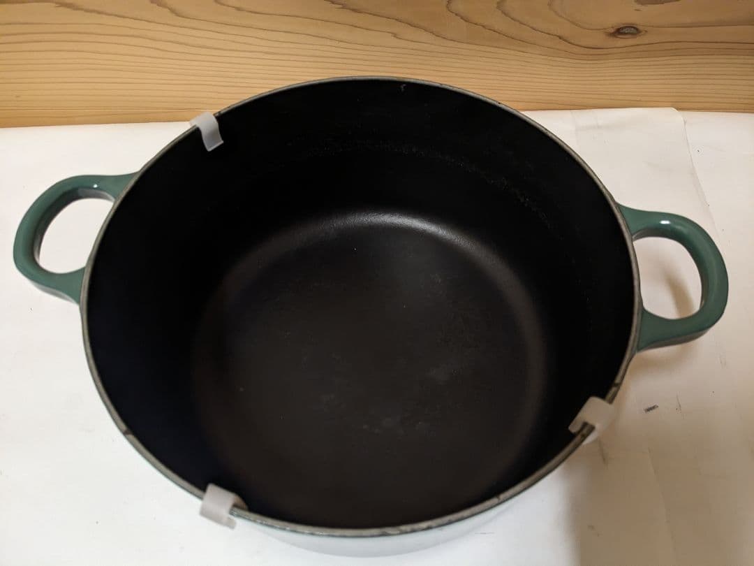 Le Creuset ル・クルーゼ 24cm　ココット・ロンド　オーシャン