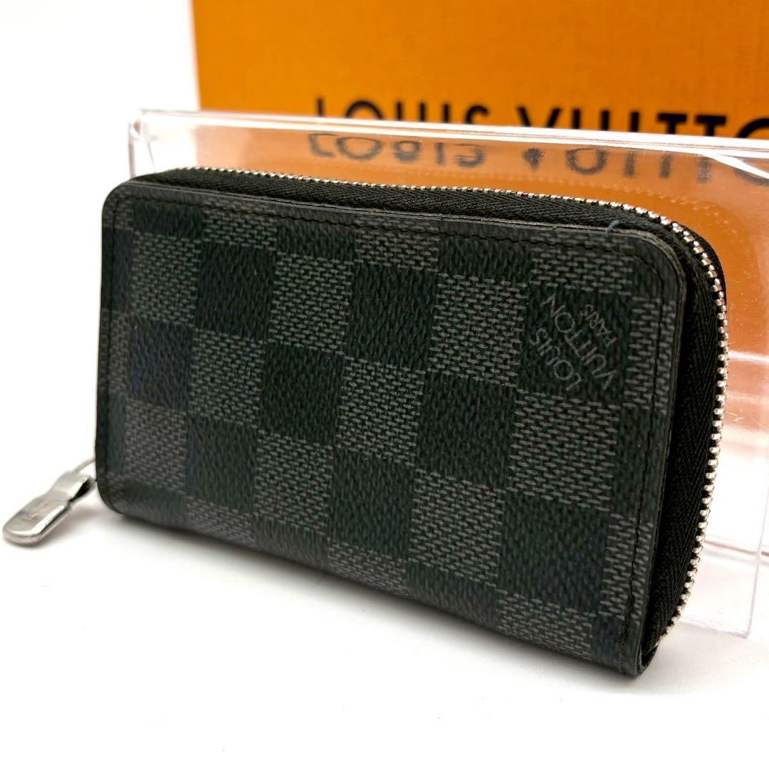 ルイヴィトン ダミエグラフィット ジッピーパース ケース ブラック