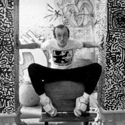 特別額装品/Untitled 1981（キース ヘリング）KeithHaring