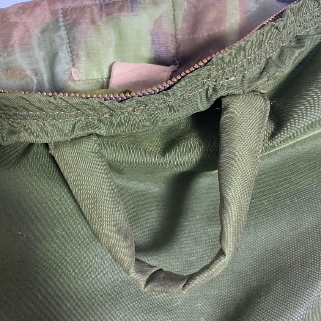 米軍 実物 ヘルメットバッグ 70s 　希少