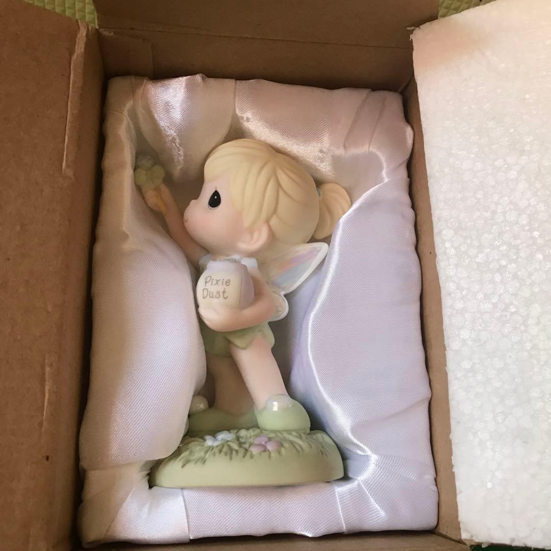 ディズニー⭐️プレシャスモーメント⭐️コラボ⭐️ティンカーベル⭐️2007年品⭐️陶器