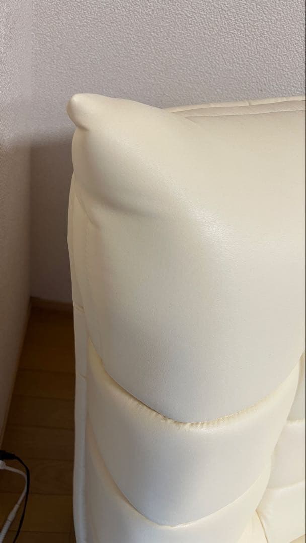 新生活応援値下中！▪︎美品▪︎ 1人掛けソファ アイボリー 脚取り外し可 幅85cm