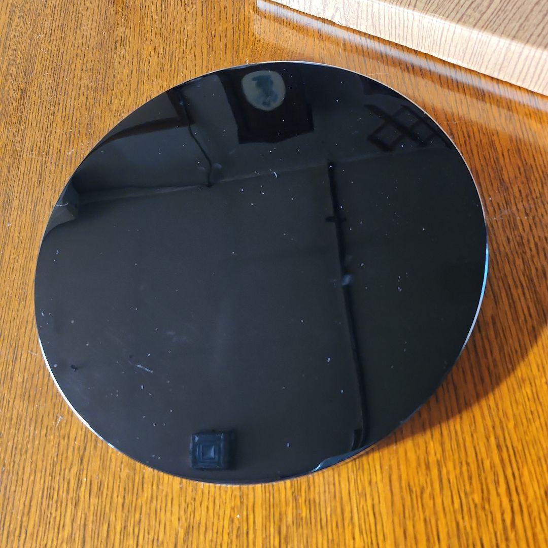 茶道具　真塗　丸小板　未使用新品