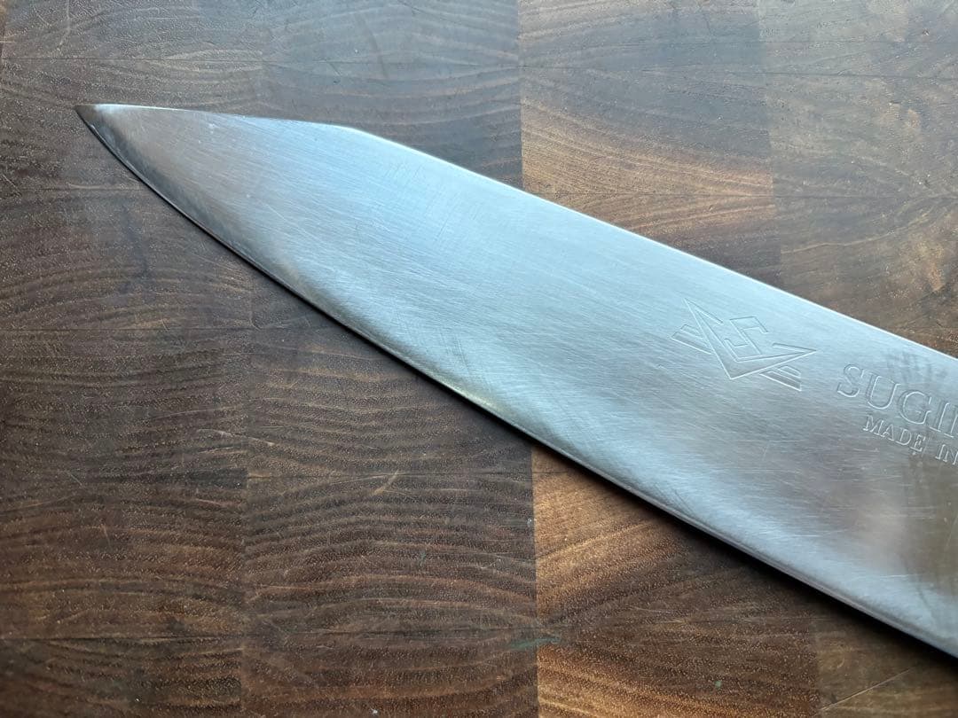 杉本　CM2127 切付　牛刀　270mm 9寸　包丁　合金　ステンレス　洋包丁