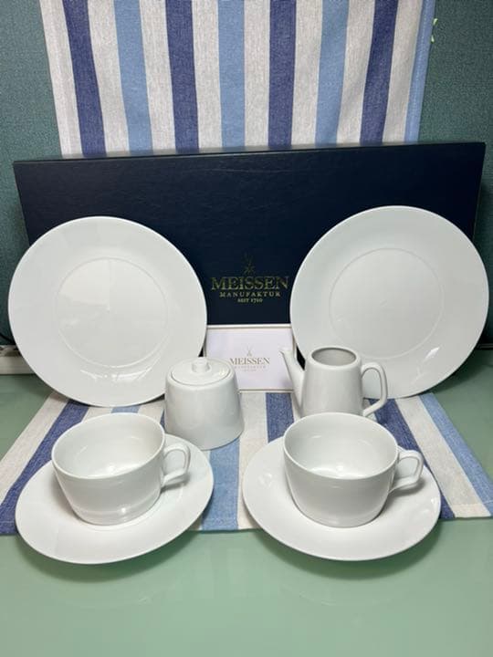 102 マイセン　アフターヌンティーセット　meissen 新品未使用