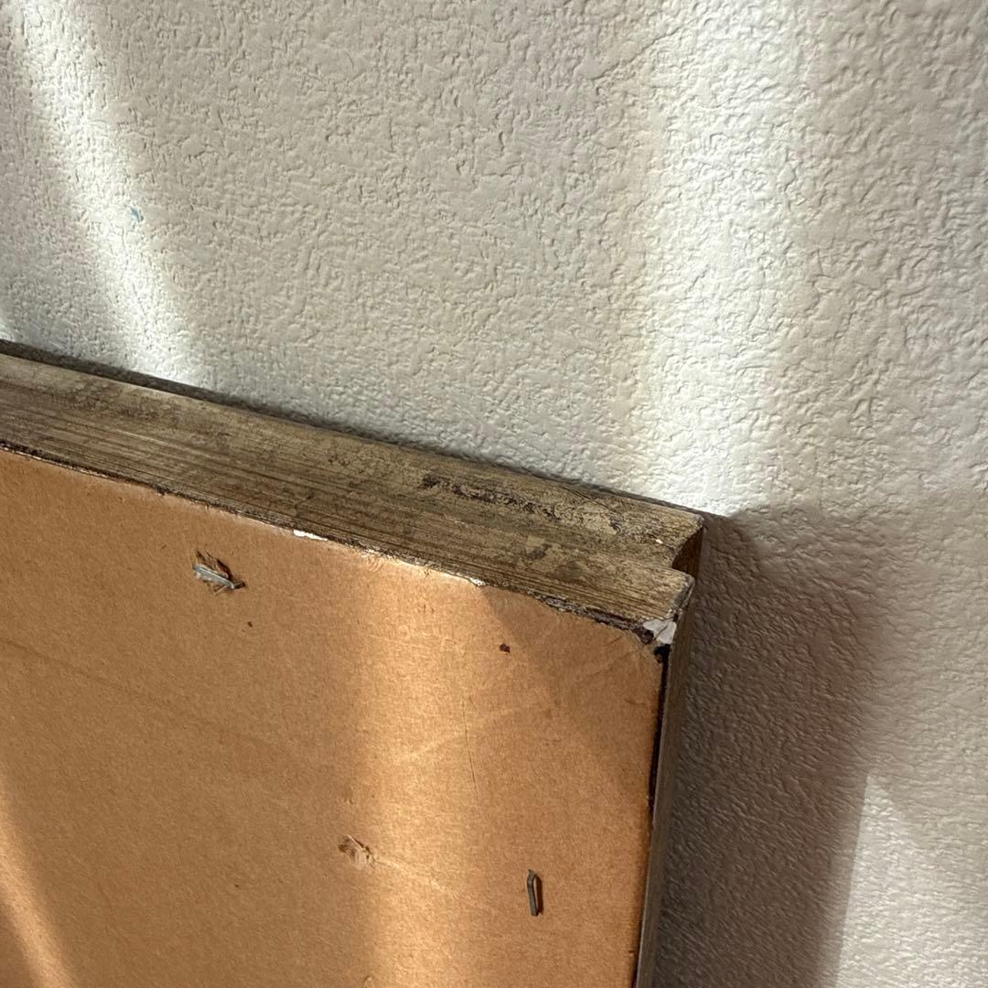 アンティーク調　ミラー 長方形　中型