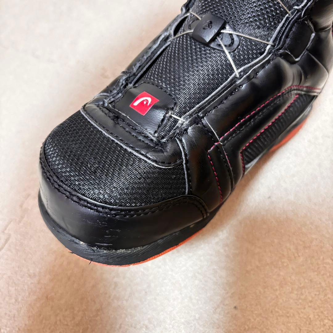 ヘッド　HEADスノーボードブーツ BOA 23cm ボア スノボ 黒