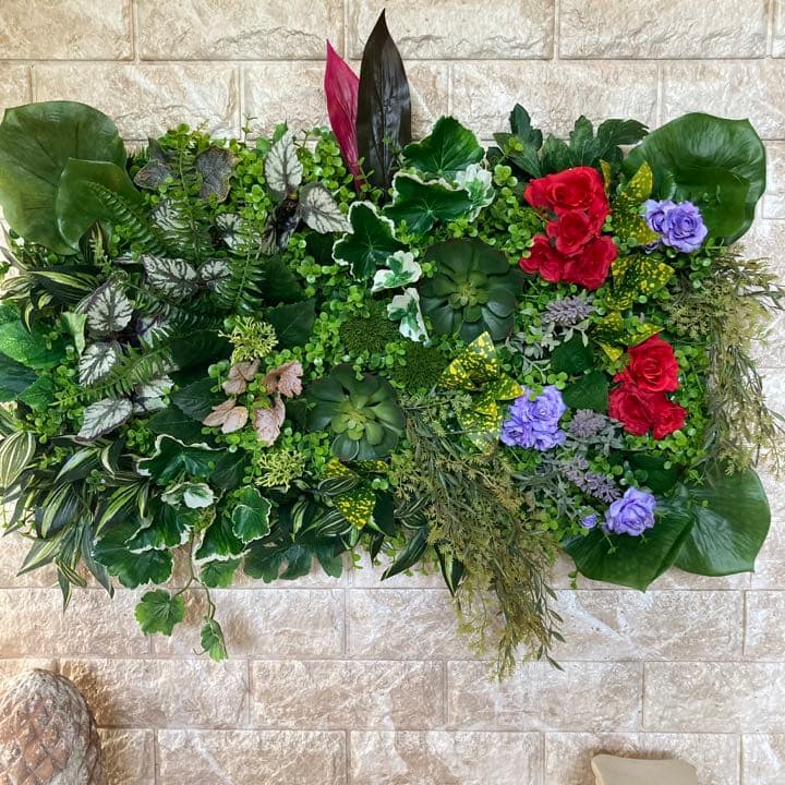 光触媒　人工観葉植物　ウォールグリーン　フェイク　アレンジ　オーダー専用