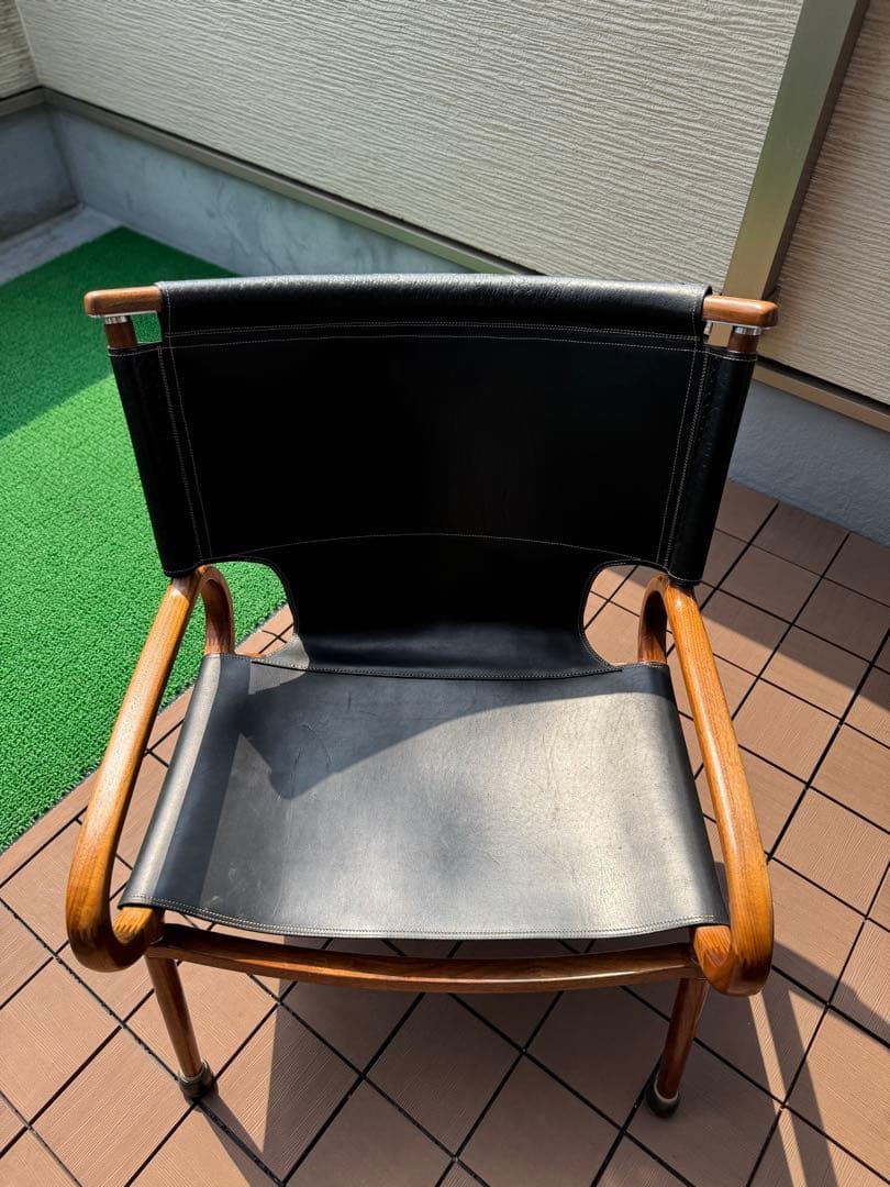 【本革仕様】ikikiグランドチェア　ウォルナット
