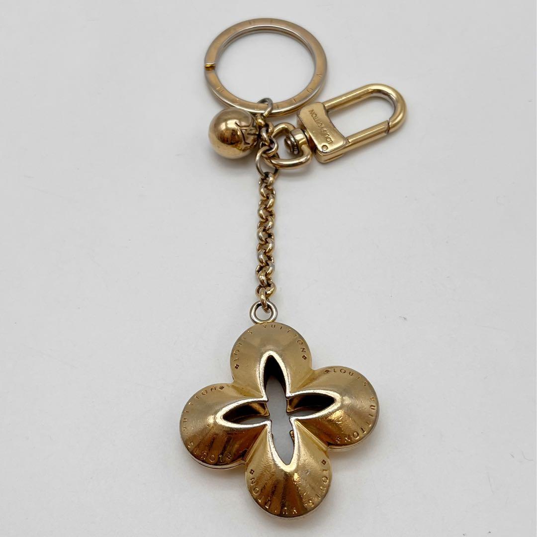 ルイヴィトン ポルトクレ エクリプス キーホルダー キーリング ゴールド GP