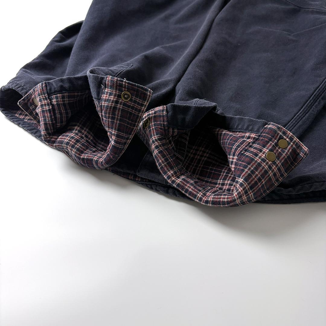 carhartt ダックシャツ ネルライナー M ダークネイビー ネルシャツ