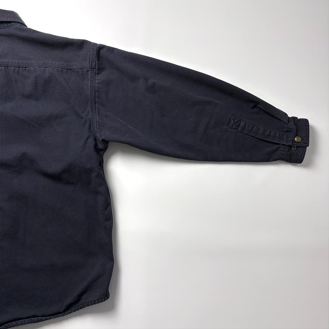 carhartt ダックシャツ ネルライナー M ダークネイビー ネルシャツ
