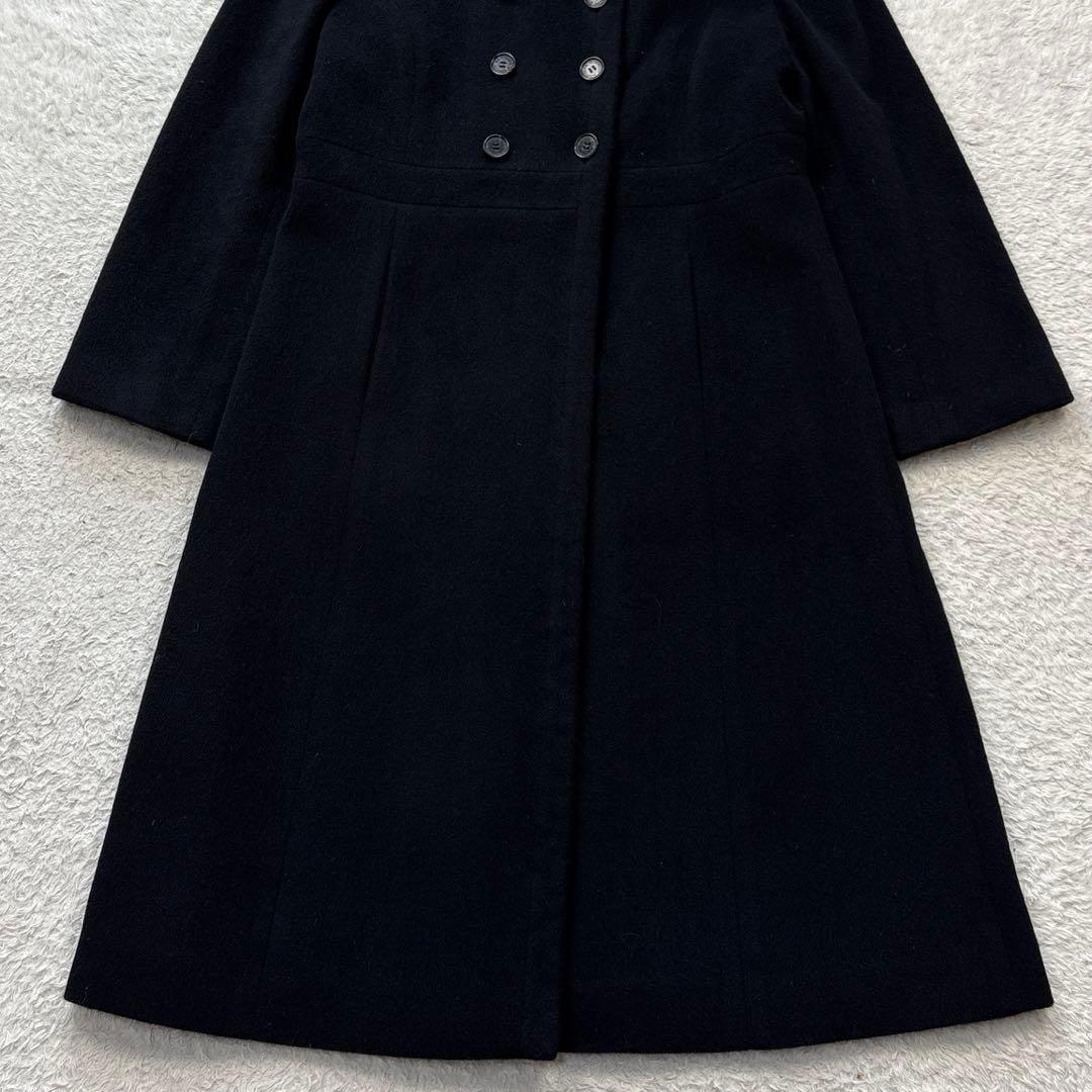 美品　GIVENCHY BOUTIQUE ダブルブレスト ウールロングコート