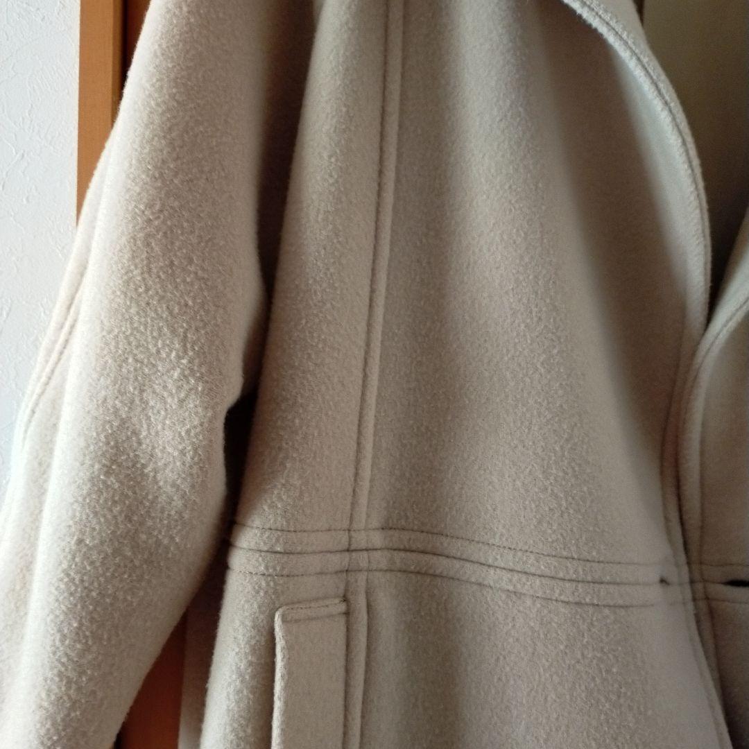 SLOBE IENA スタンドコクーンコート　38 ベージュ