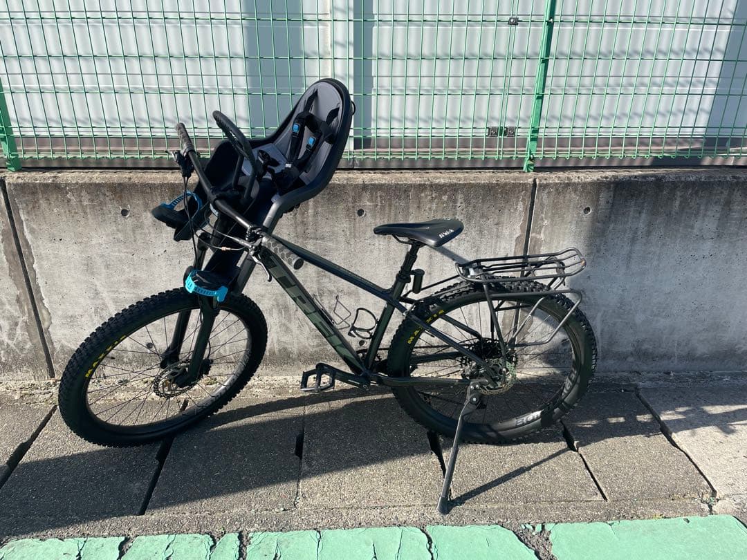 TREK ROSCOE 7 2021モデル 子供乗せカスタム