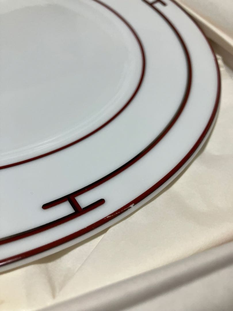 HERMES リズム デザートディッシュ2枚セット