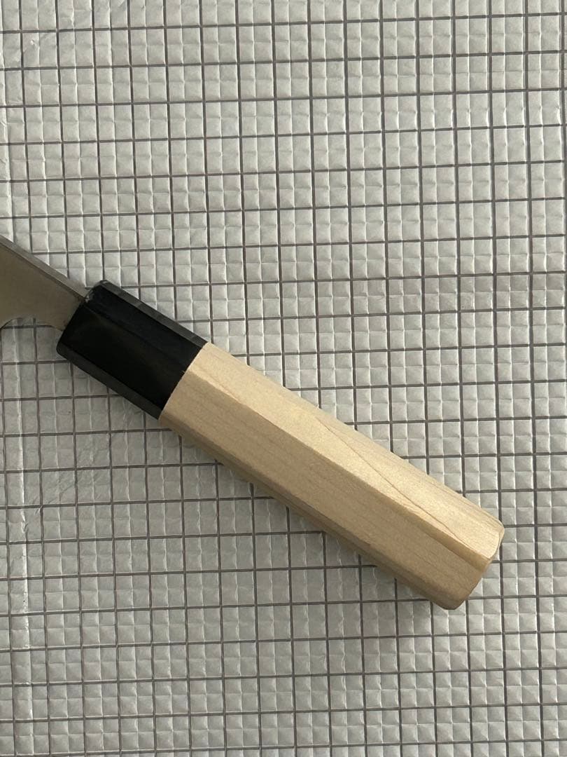 包丁 出刃包丁 銀三 165mm 水牛八角柄 ステンレス ③