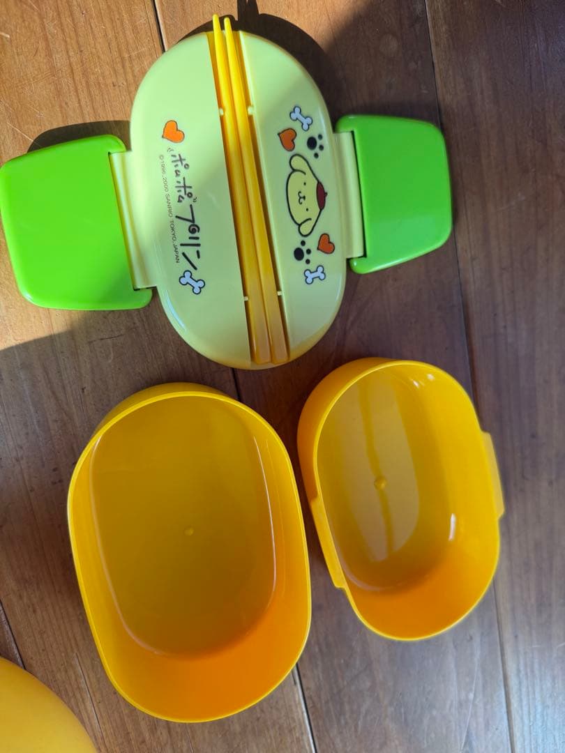 ポムポムプリン ハローキティ小僧寿しコラボ　弁当箱 サンリオ