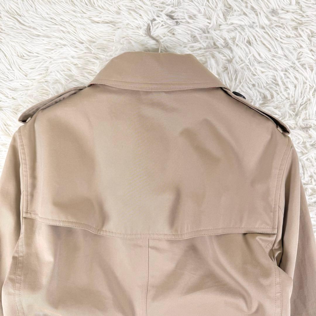 大きい バーバリー ケンジントン トレンチコート ロング メガチェック XL