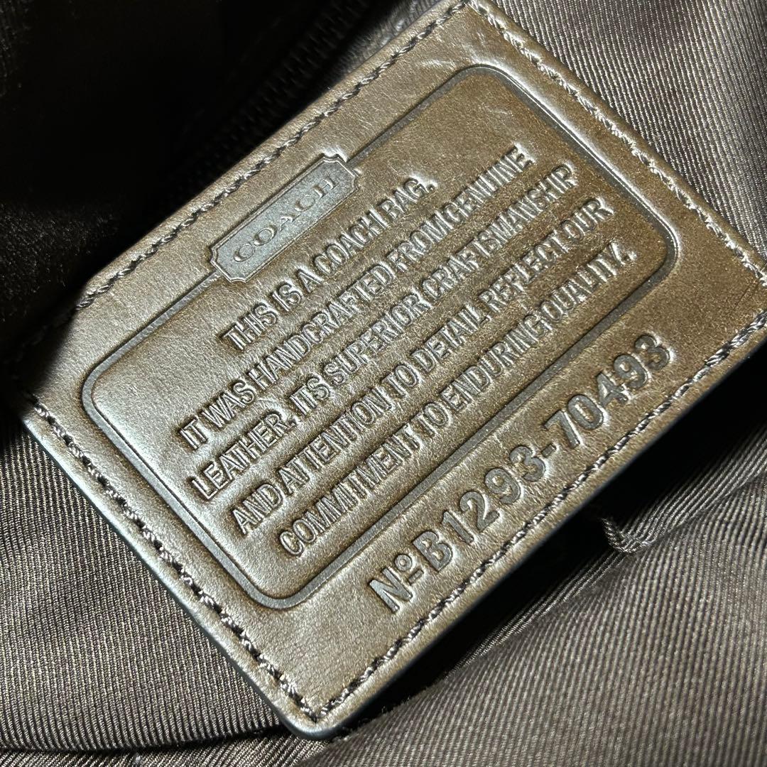 COACH コーチ トンプソン クロスボディ 70493 レザートートバッグ