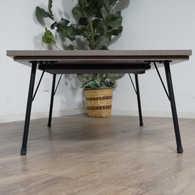 【新品】こたつテーブル　スタイリッシュ　アイアン脚　アウトレット