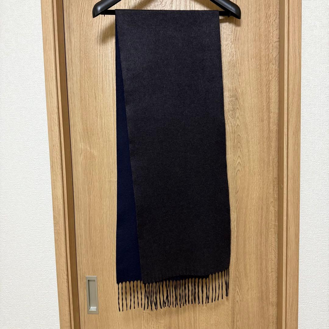 【未使用に近い】 PIACENZA ピアチェンツァ シルクカシミア マフラー