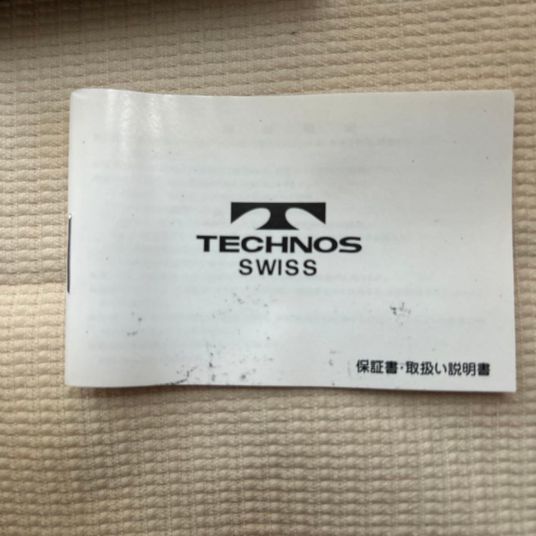 未使用✨️TECHNOS LS6104G シルバー クロノグラフ