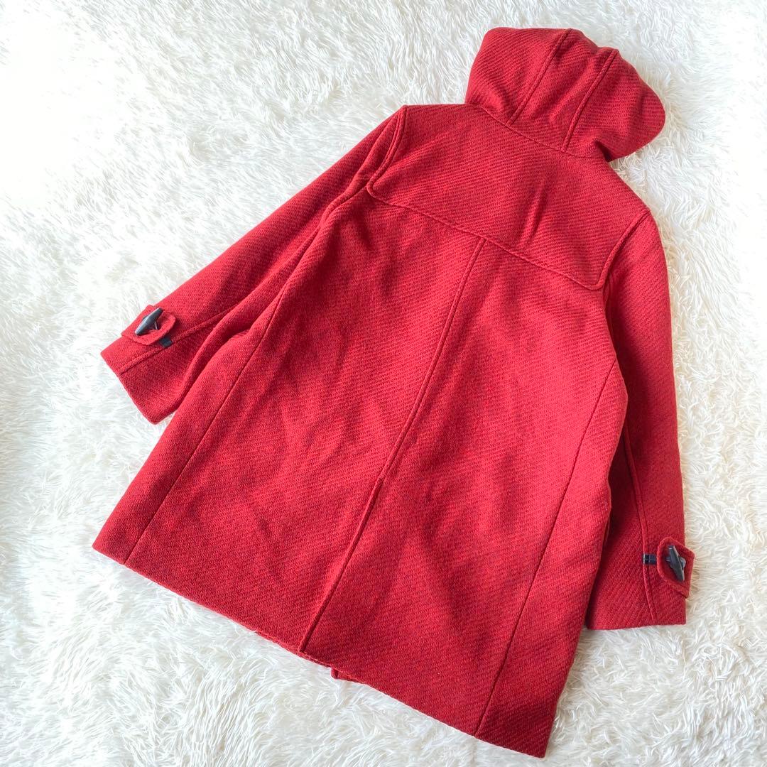 【未使用/希少】23区 イタリア生地使用　ダッフルコート ウールツイード　大きい