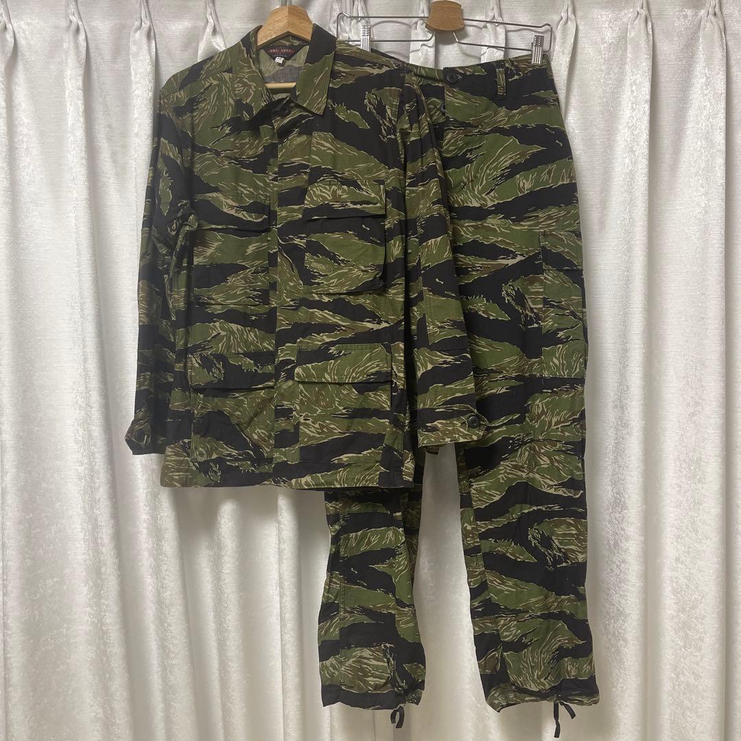 TRU-SPEC BDUセットアップ　カーゴパンツ タイガーカモ ミリタリー