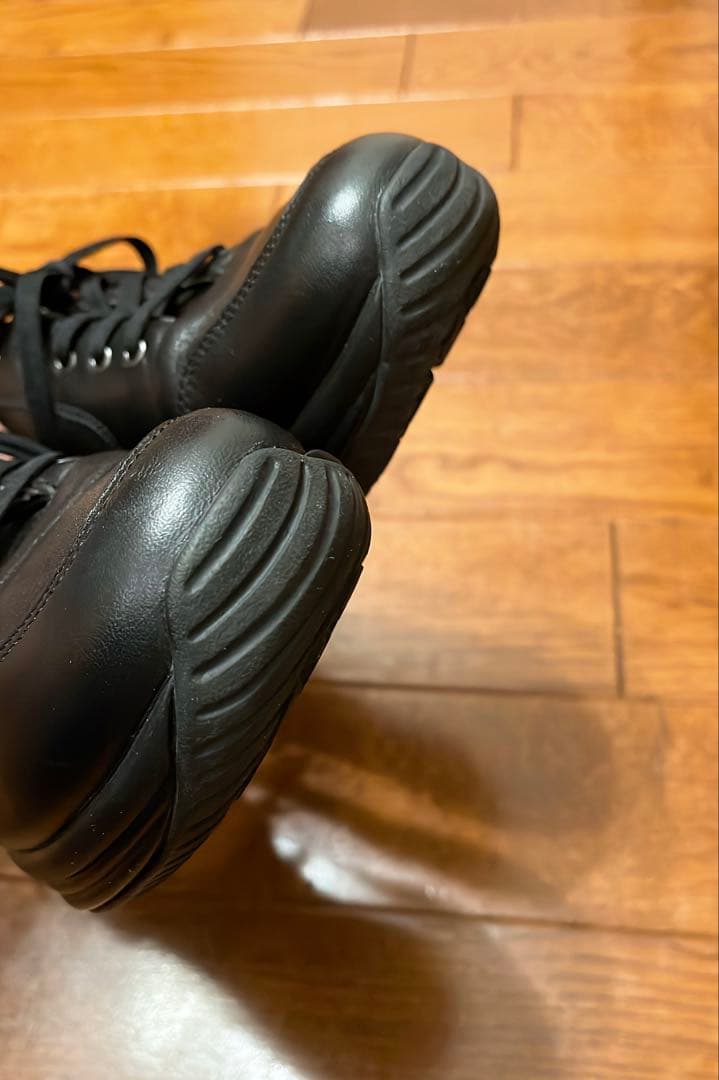 お値下げ☆Joyaジョーヤサイドジップ付きレザー コンフォートシューズ23.5