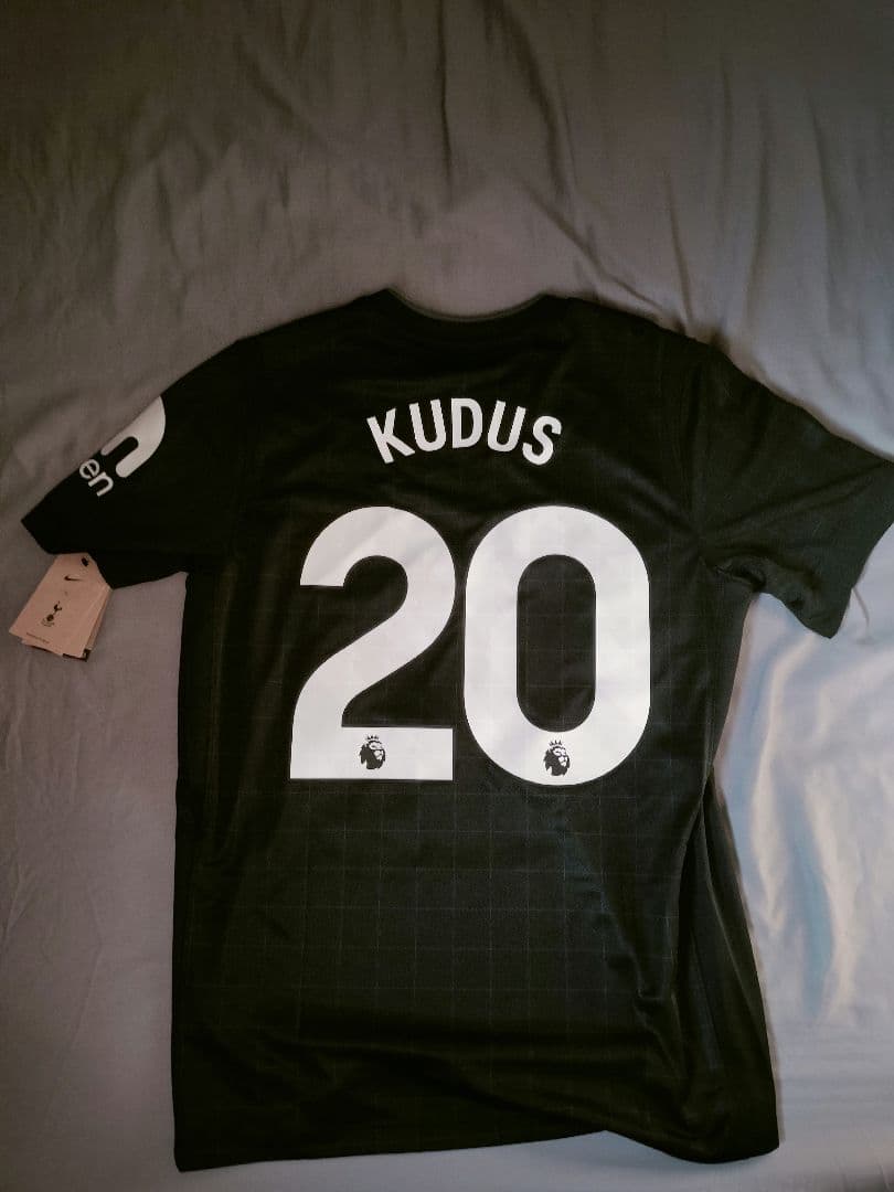 トッテナム　25/26　クドゥス　アウェイユニフォーム