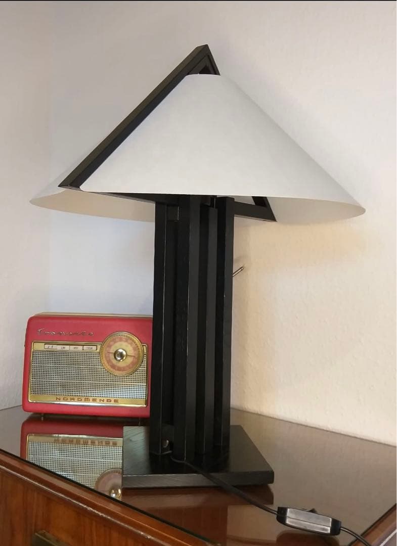 【極美品・レア】DOMUS ドムス テーブルランプ ブラック ドイツ製