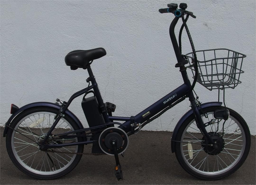 札幌引取り限定 電動アシスト付き無変速自転車 3段変則 20インチ式