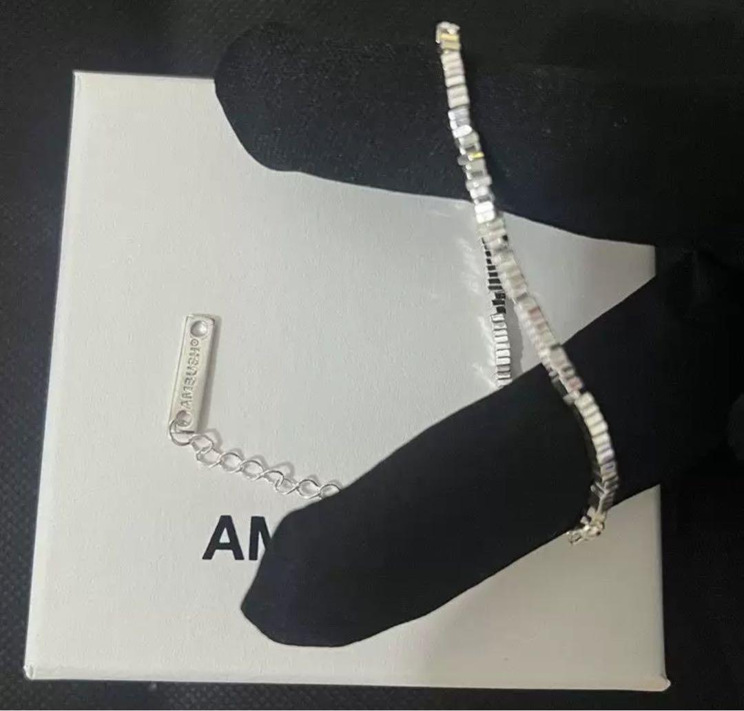 AMBUSHシルバービーズブレスレット