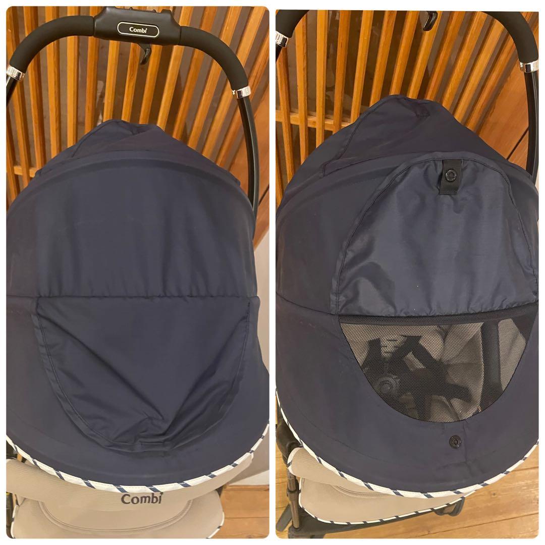 美品　コンビ　スゴカル　4キャスエアー　エッグショック　ＨＫ　ベビーカー