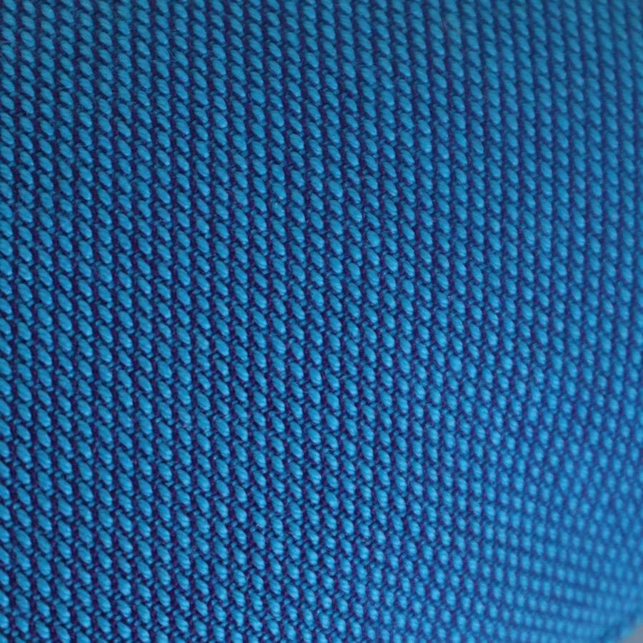 美品 HAY DOT CUSHION ドットクッション くるみボタン2個 ブルー