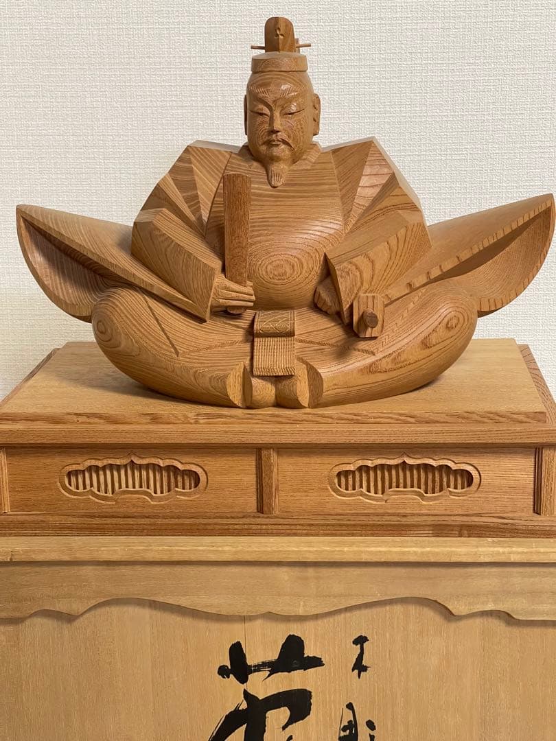 天神様　井波彫刻