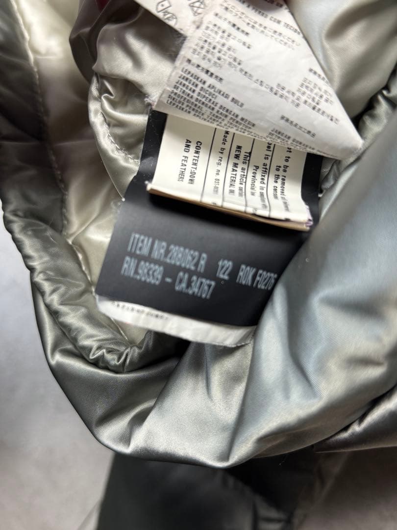 極美品✨ PRADA プラダ ダウンコート フォックスファー 38 レディース