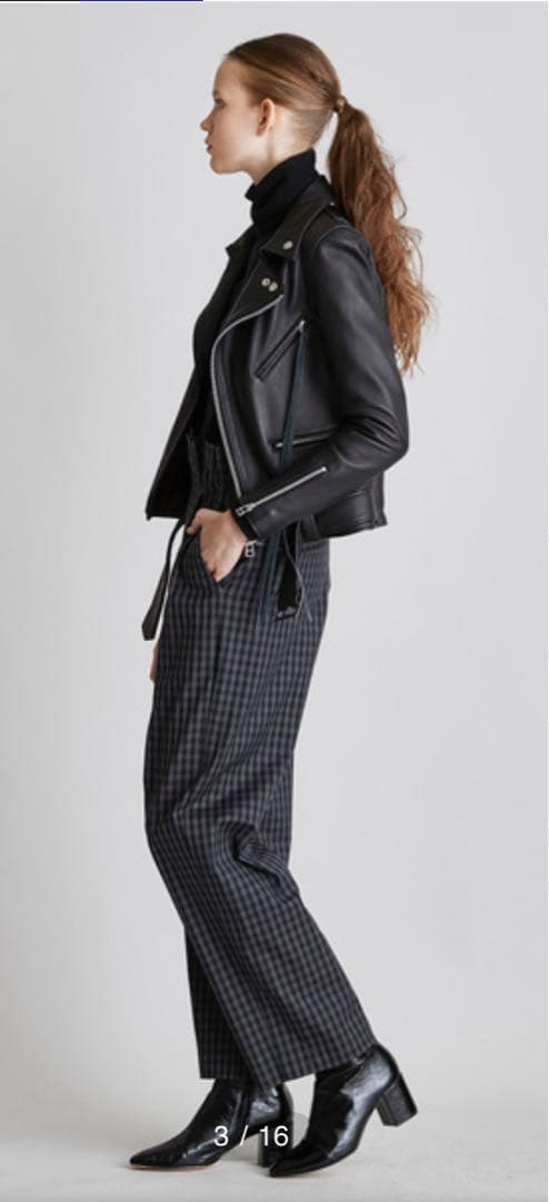 ▼極美品✨TRUNO by NOISEMAKERライダースジャケット ラムレザー