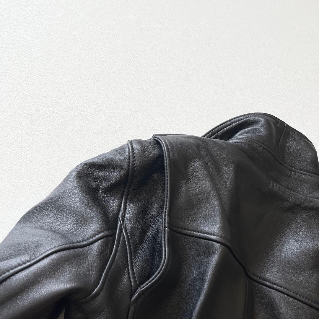 ▼極美品✨TRUNO by NOISEMAKERライダースジャケット ラムレザー