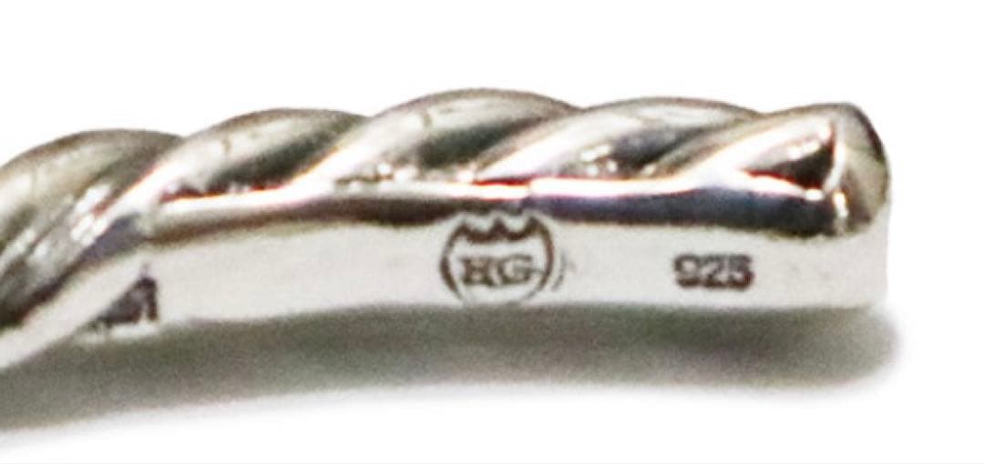 RUDE GALLERY TWIST BANGLE SILVER925 新品箱付