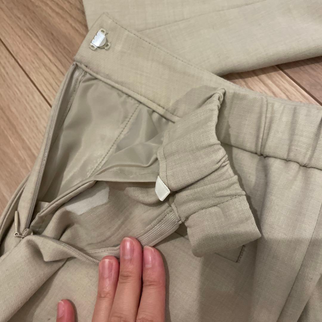 美品⭐︎GREEN LABEL RELAXING ベージュパンツスーツ　Ｓサイズ