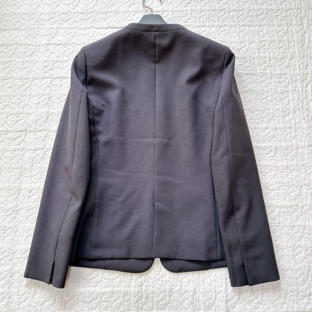 PLST 洗える プレミアムオックス セットアップ パンツスーツ 上S 下M